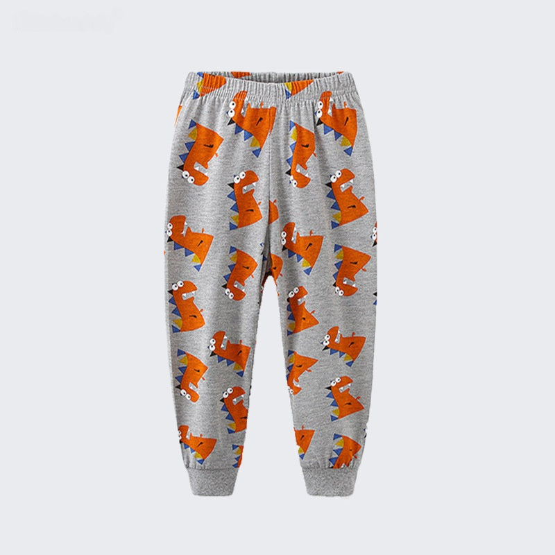 Kids' Long-Sleeve Home Wear Two-Piece Set