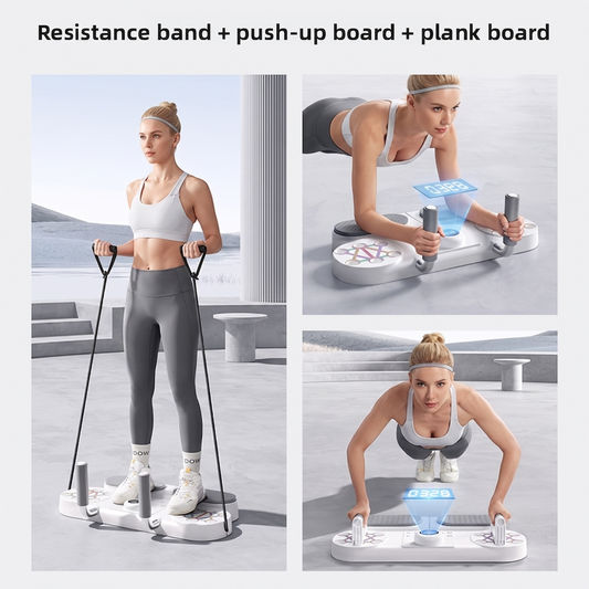 Multifunctional Plank Trainer & Push-up Stand Board, Fitness Equipment For Home Use To Build Chest And Abdominal Muscles