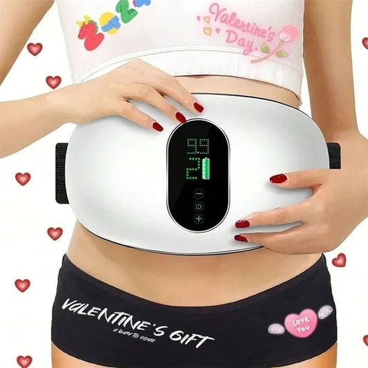 Electric Slimming Device With Light Therapy For Large Belly, Body Shaping, Fat Burning And Abdominal Massage