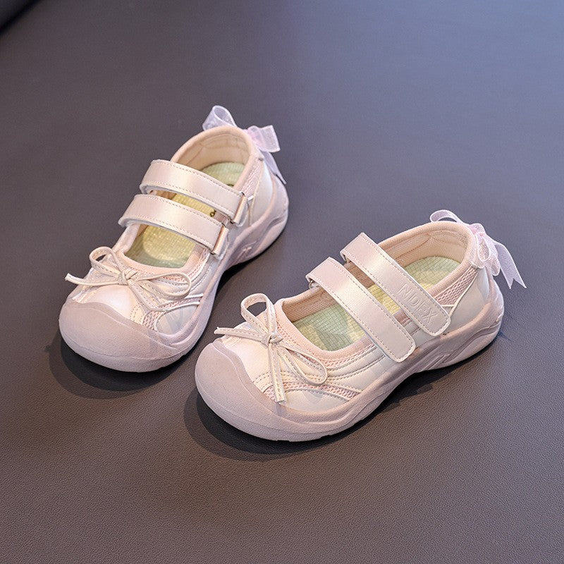 Fairy Style Korean Version Shallow Mouth Casual Comfortable Soft Sole Ballet Single Shoes For Girls Sandals
