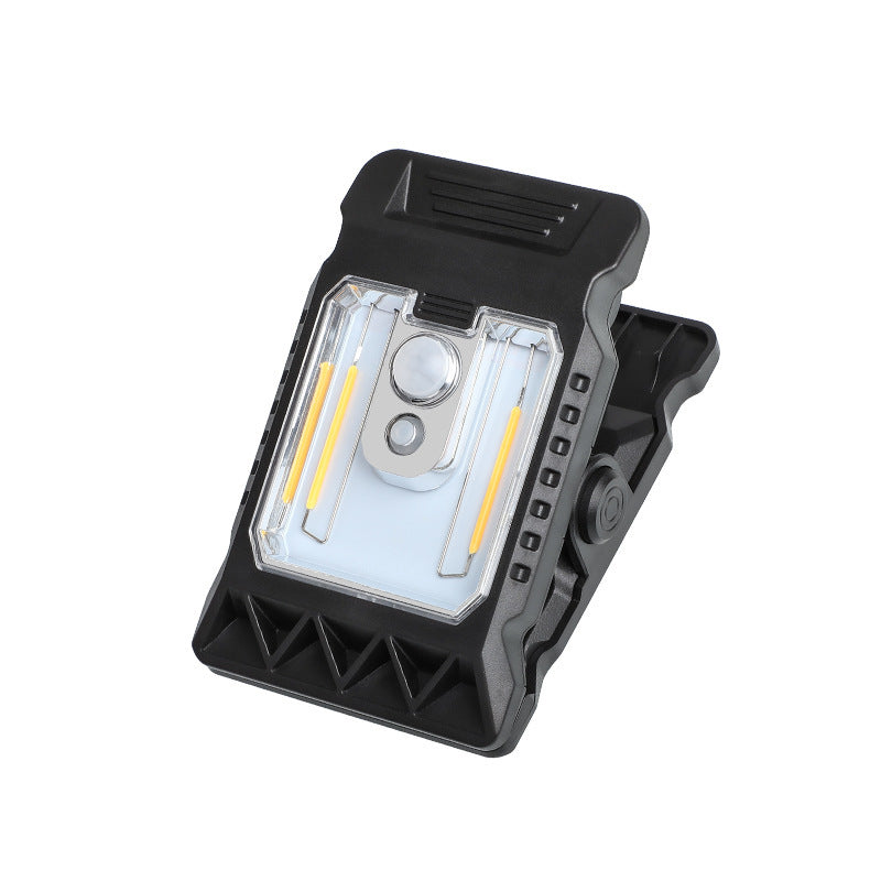 Portable Outdoor Patio Human-Body-Sensing Solar-Powered LED Wall Light