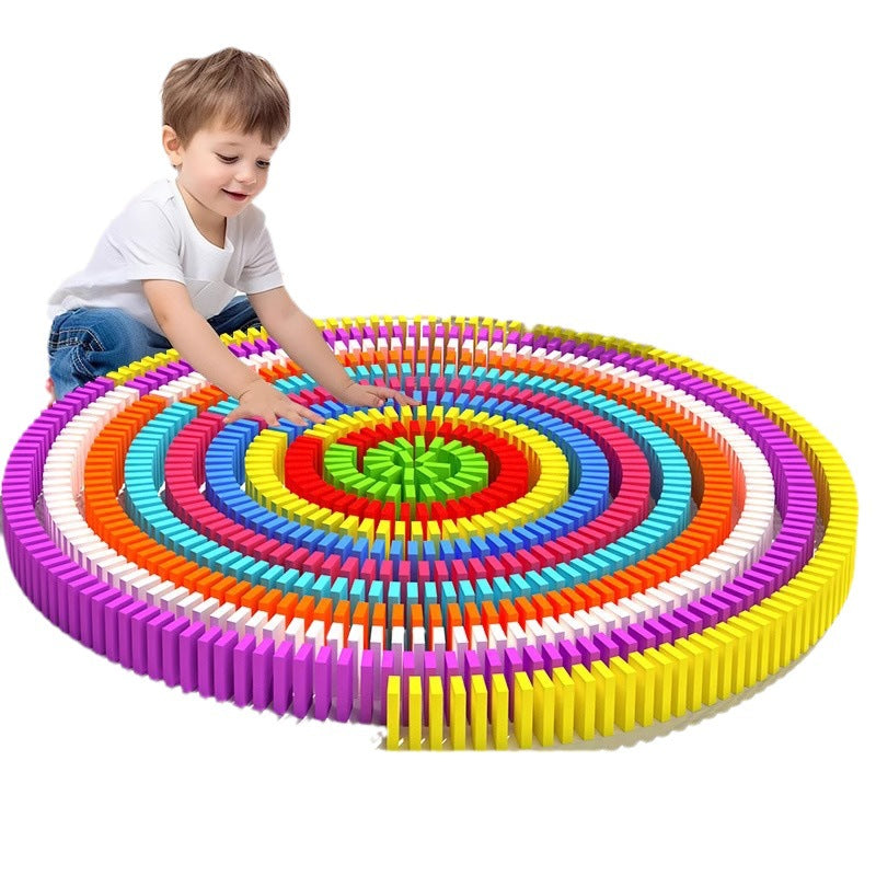 Educational Puzzle Toy Mechanism Building Blocks Gift Dominoes