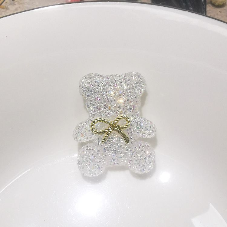 Colorful Small Bow Tie Bear Diy Ornament Accessories