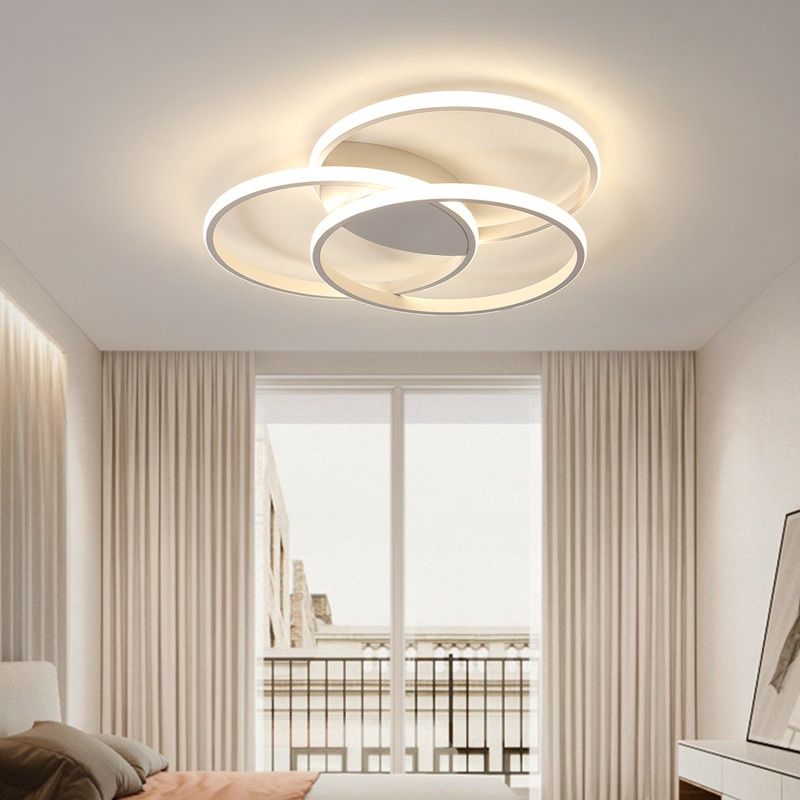 Nordic-style LED Ceiling Light For The Master Bedroomsleek Modern Lighting With Smart Innovative Design