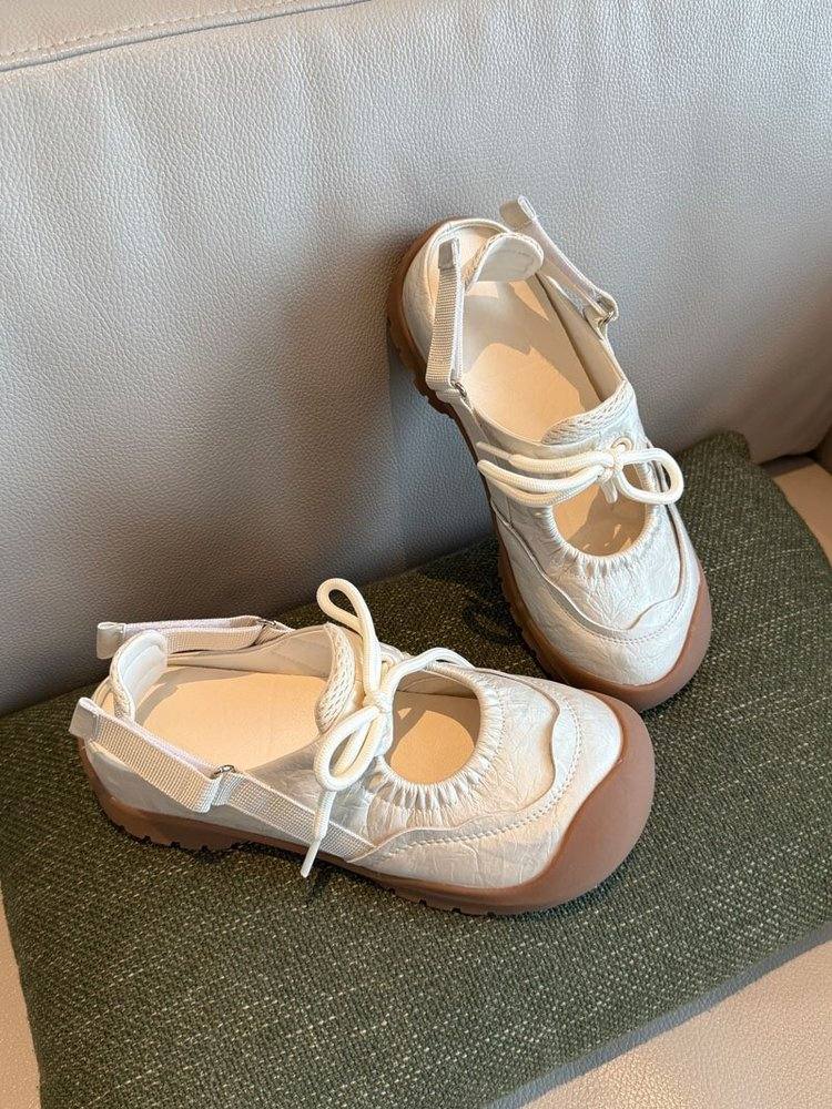 2026 Summer New Women's Ugly Cute Sport Sandals, Hollow Breathable Trainer Shoes, Soft Sole Casual Mary Janes For Outdoor Wear