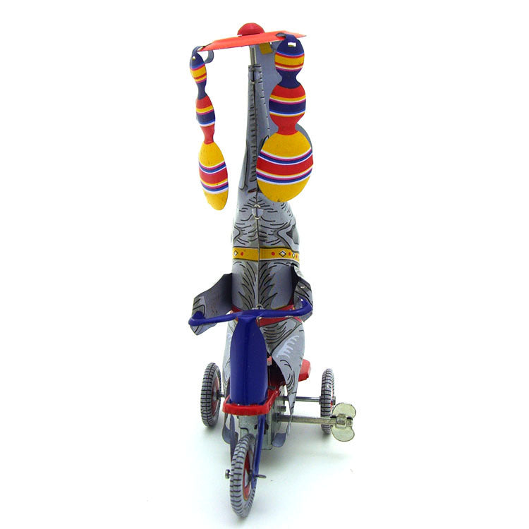Circus Elephant Riding A TricycleA Collectible Creative Gift And Photography Prop.