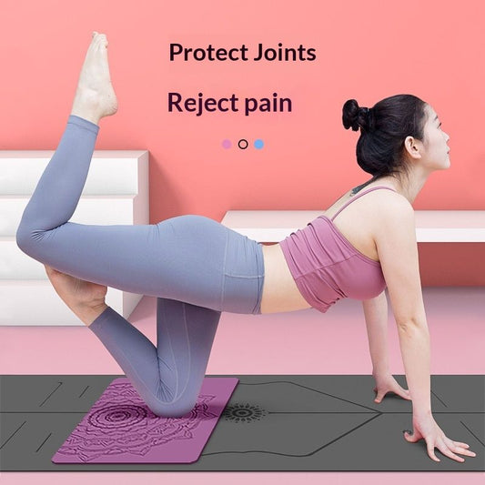 Creative Printing For Home Use Natural Rubber Mini Yoga Mat
