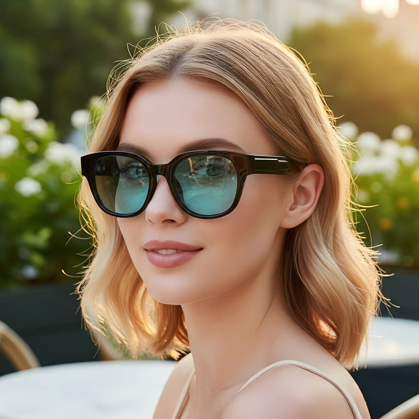 Versatile Street-style Sunglasses For No-makeup Looks Minimalist Trendy Brand