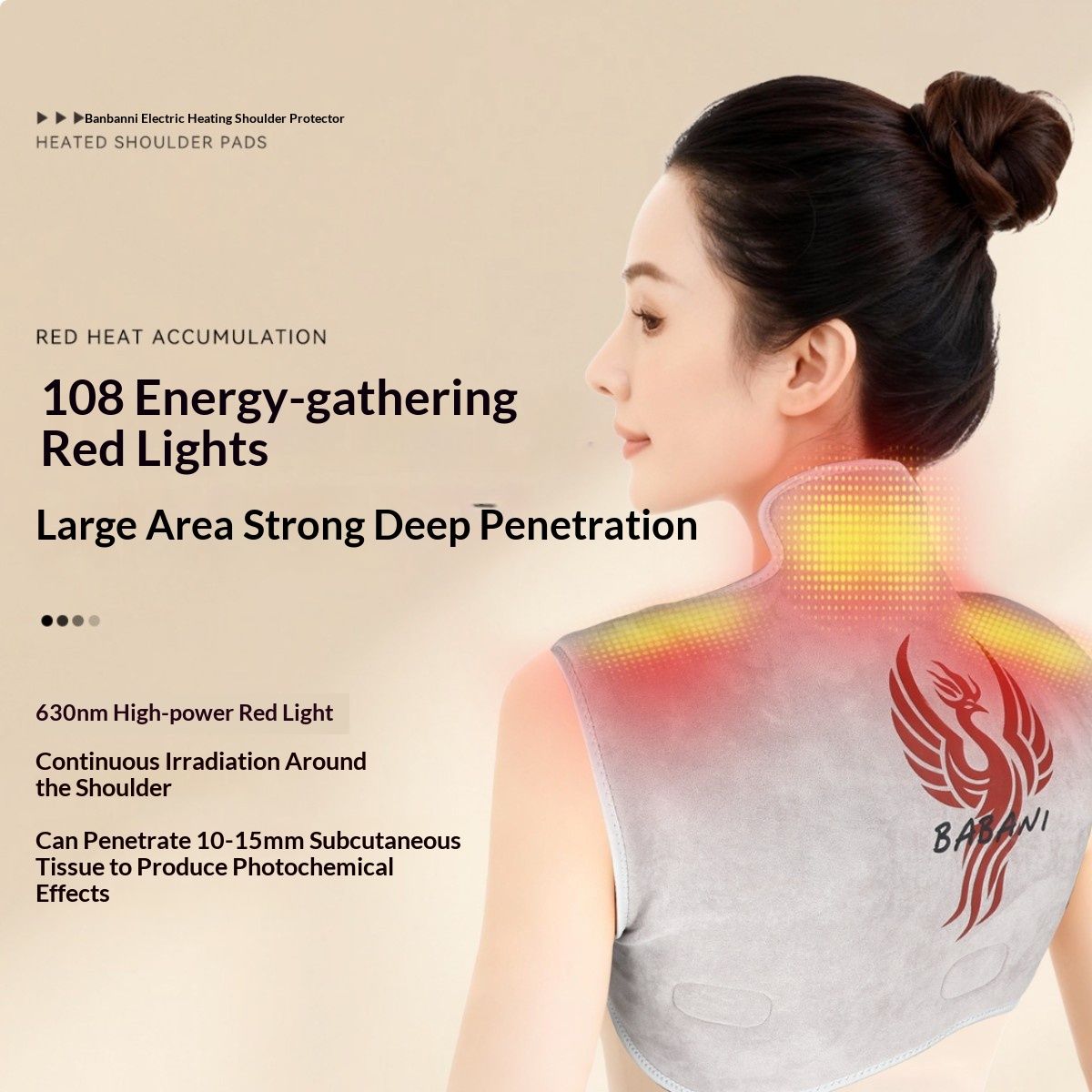 Winter Health Care Electric Heating Shawl, Rechargeable Graphene Heating Shawl, Vibration Massage Neck Protection Shawl, Warm Shawl