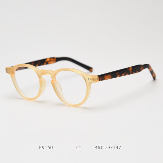 Japanese And Korean Retro Plate Foot Myopia Glasses Rim