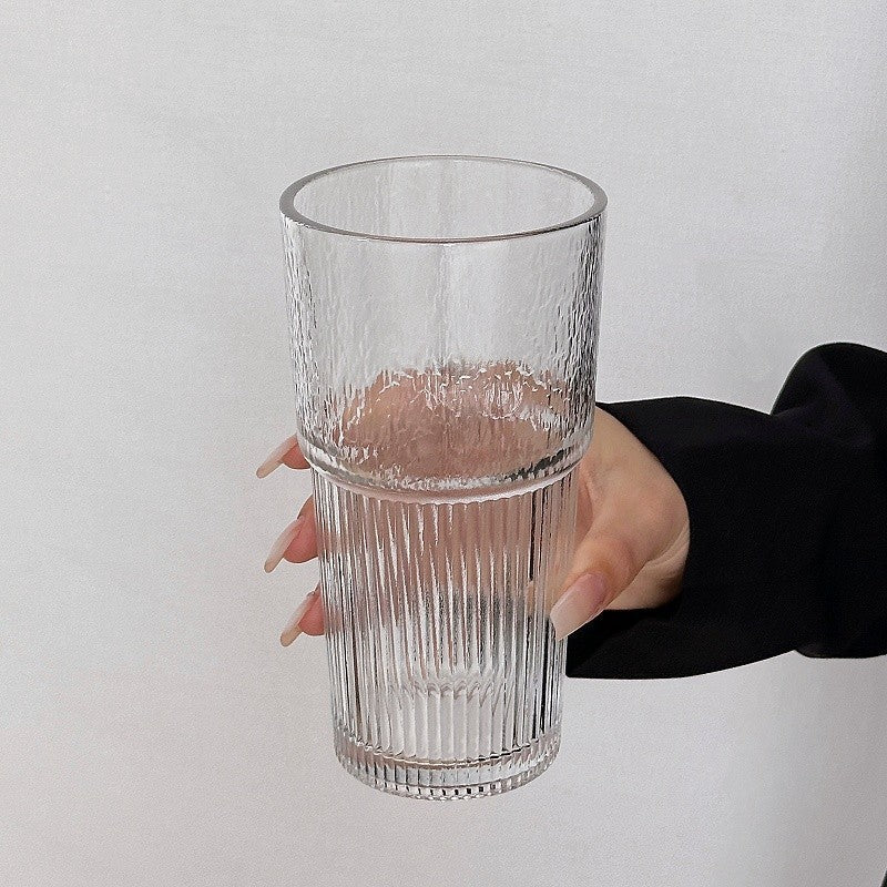 High-Temperature-Resistant Large-Capacity Glass Mug For Home Use