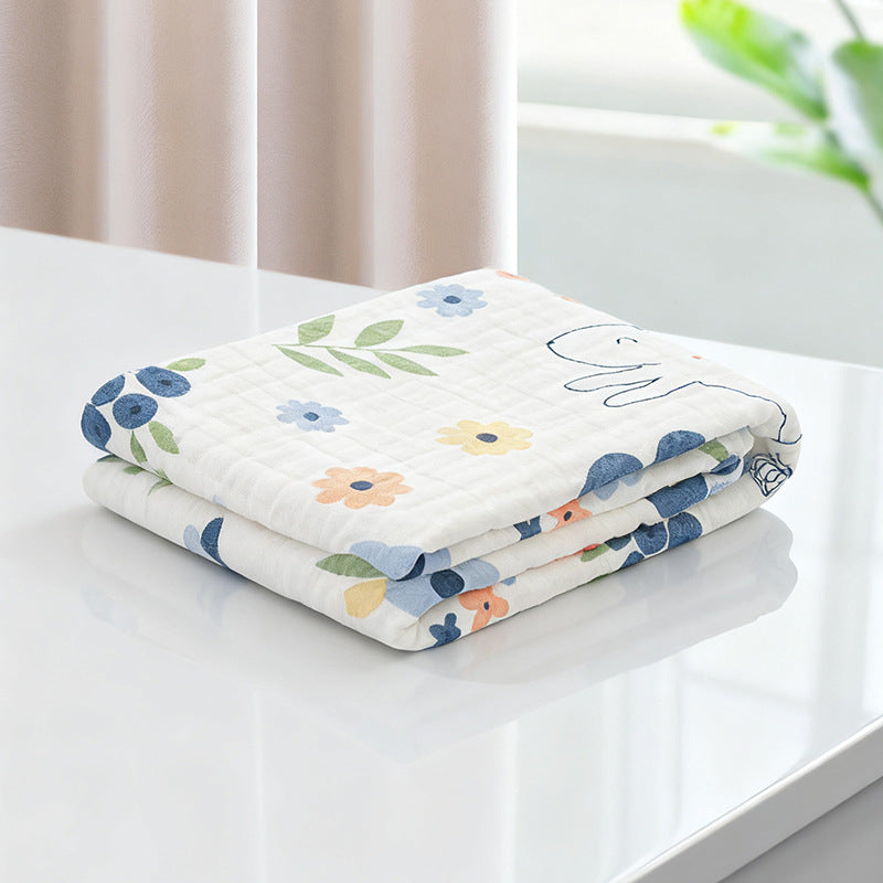 Gauze Bath Towel Class A For Babies 6 Layers For Infants