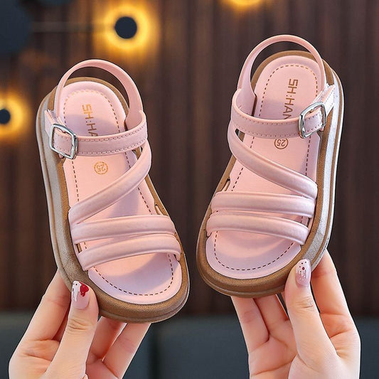 Open-toe Elegant Fashion Korean Princess Sandals