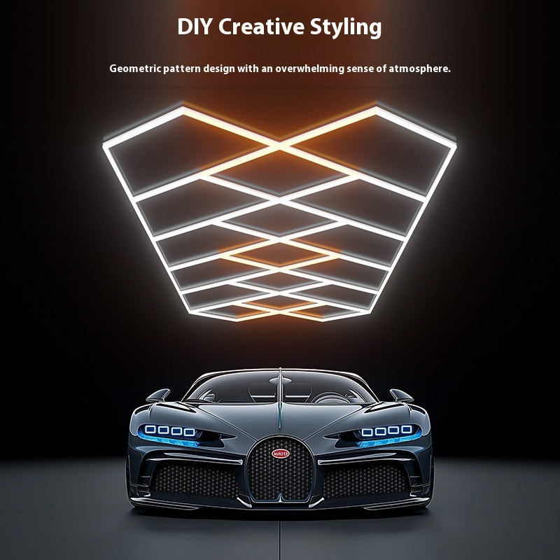 Honeycomb Car Beauty Led Station Light