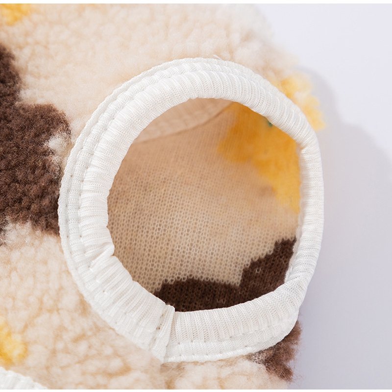Simple Dog Clothes For Autumn And Winter, Bear Warm Fleece Jackets, Sweaters, Vests, Teddy Cat Two-legged Coats, Pet Clothes