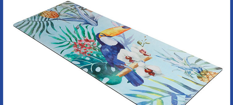 Natural Rubber Yoga Mat Suede Full Version