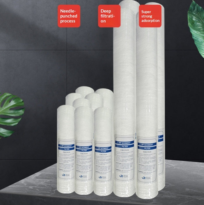 Universal 20-inch Food-Grade PP Cotton Meltblown Filter Cartridge For Water Purifiers