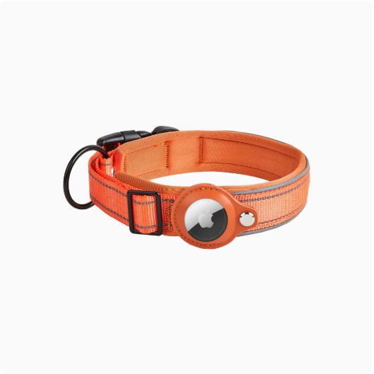 Pet Adjustable Reflective Collar, Non-neck-binding Nylon Collar, Medium