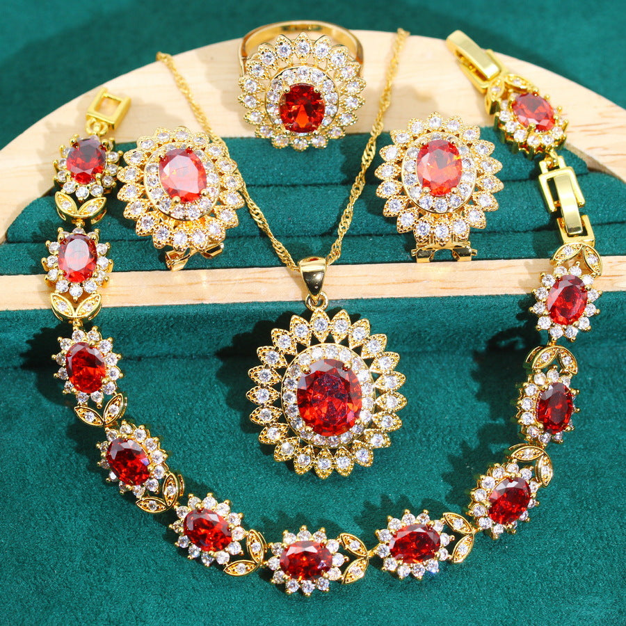 European And American Style Necklace Accessories Set Wedding Party Banquet Decoration Garment Accessories