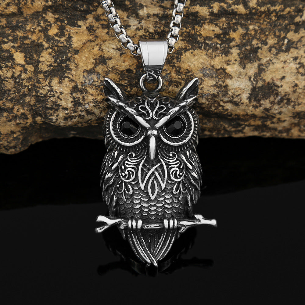 Titanium Steel Men's Necklace Popular Accessories