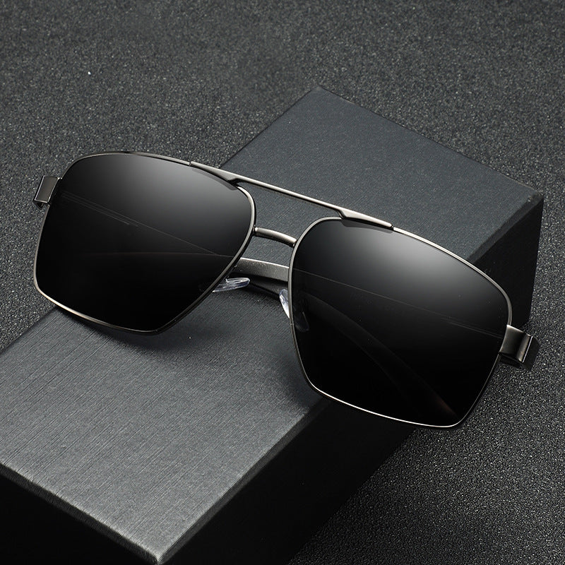 Retro Mens Outdoor UV-Protective Polarized Driving Sunglasses