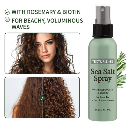 Rosemary Moisturizing Fluffy Stereotype Modeling Care Sea Salt Hair Care Spray