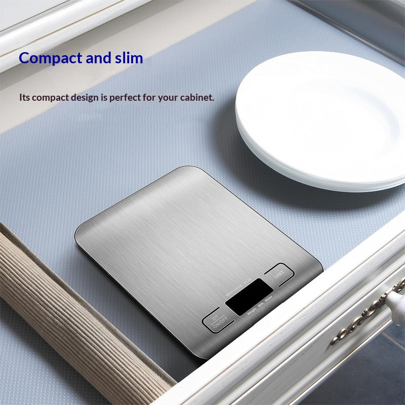High-precision Electronic Kitchen Scale Compact Household Baking Scale