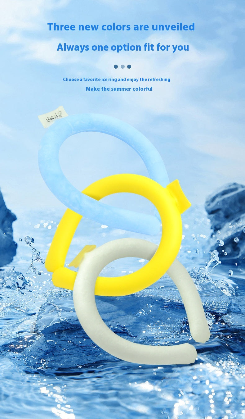 Cooling Neck Hanging Ice Ring Outdoor Sports