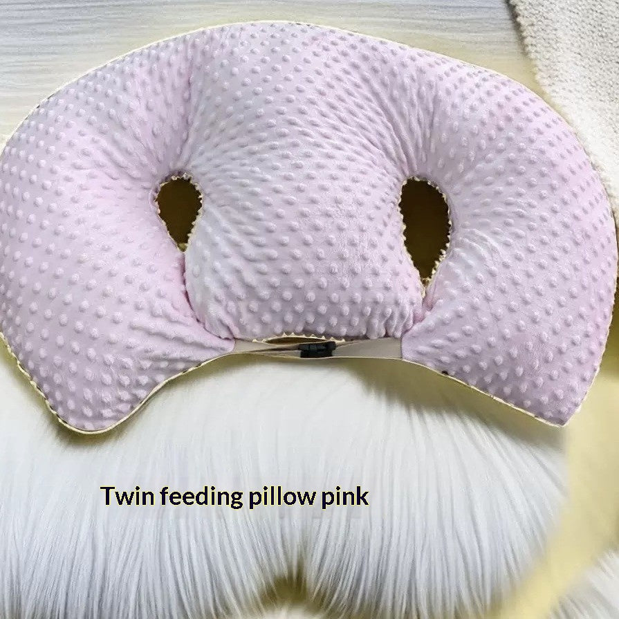 Multi-functional Nursing Pillow With Double-layer Design Baby Feeding Pillow To Prevent Milk Spillage And Spitting Up Supportive Cushion For Feeding