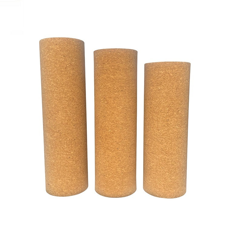 Solid Cork Massage Yoga Block Set