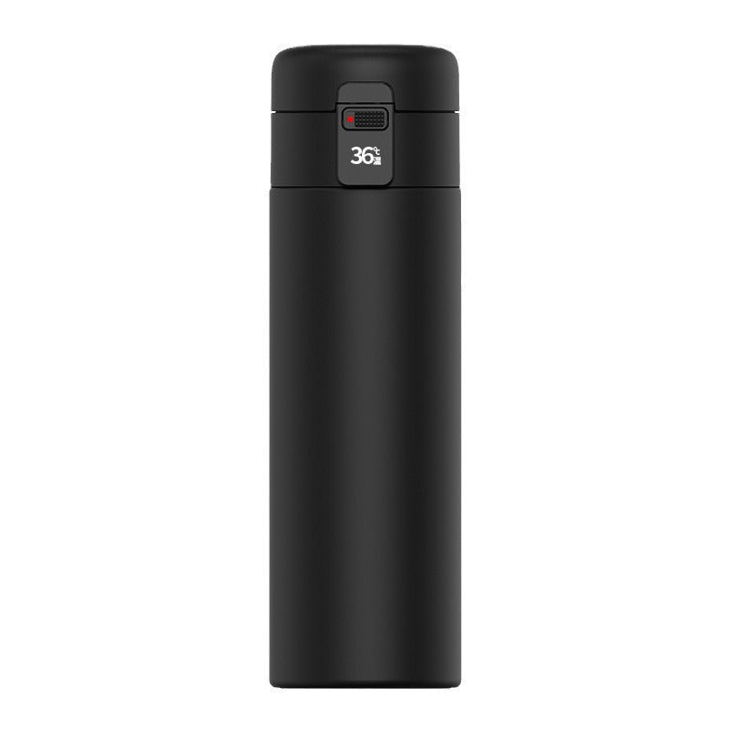 Smart Digital Display Business Vacuum Cup 450ml Small Stainless Steel