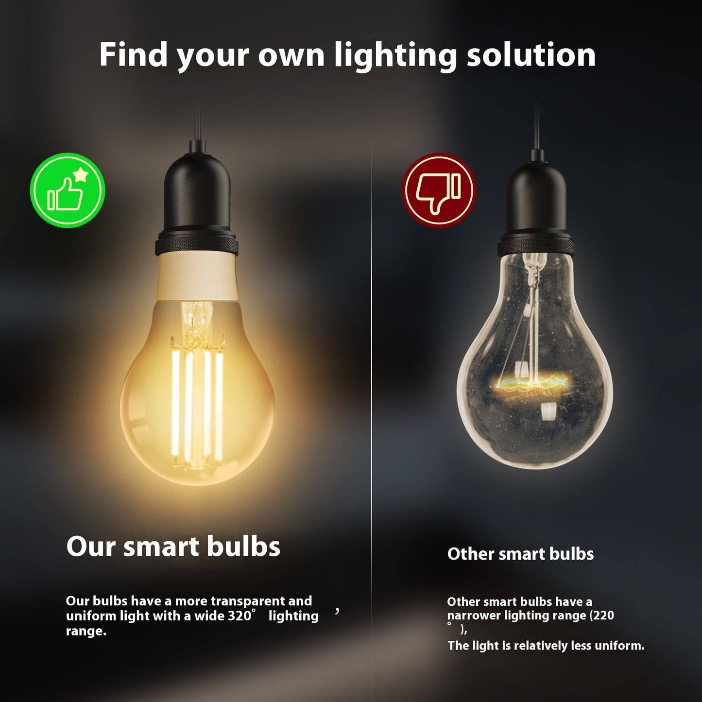 WiFi Graffiti Smart Home Matter Smart LED Lamp
