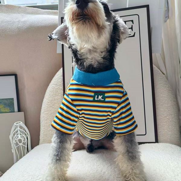 Pet Clothing Warm Cute Striped