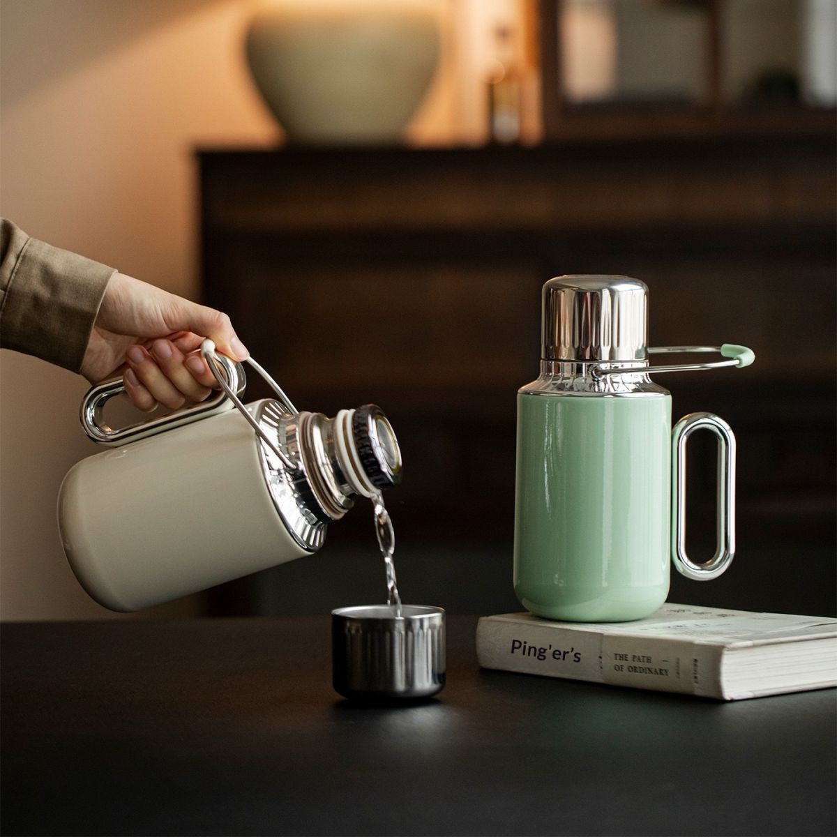 Smart Mechanical Watch-Style Teapot Large-Capacity Tea Maker