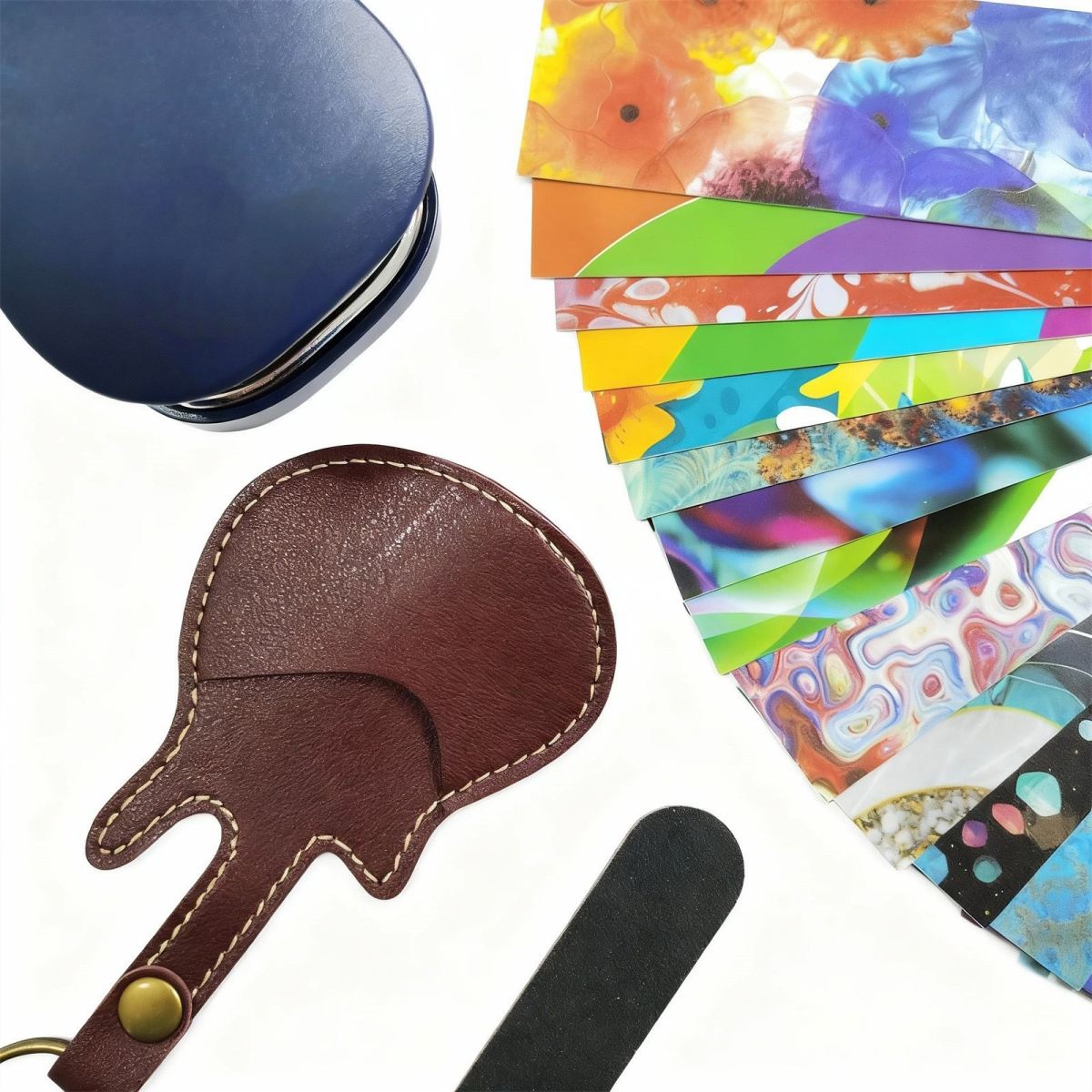 New Guitar Pick Punching Tool Complete Set