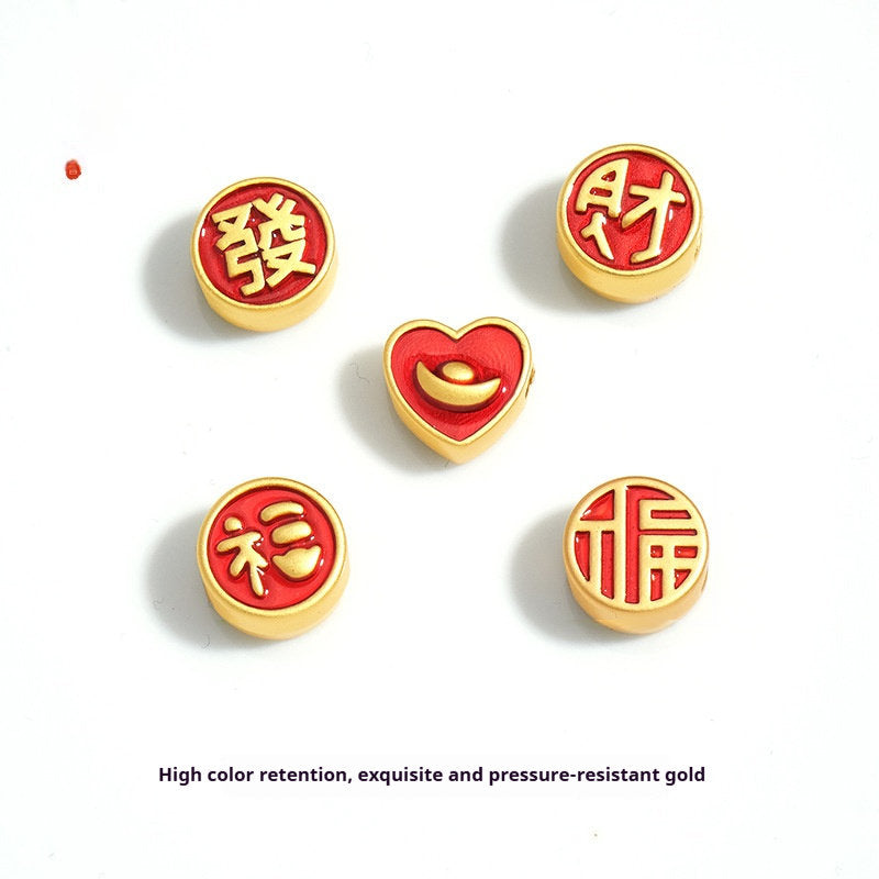 Lucky Lucky Lucky Lucky Character Ingot Bracelet Hairband Accessories