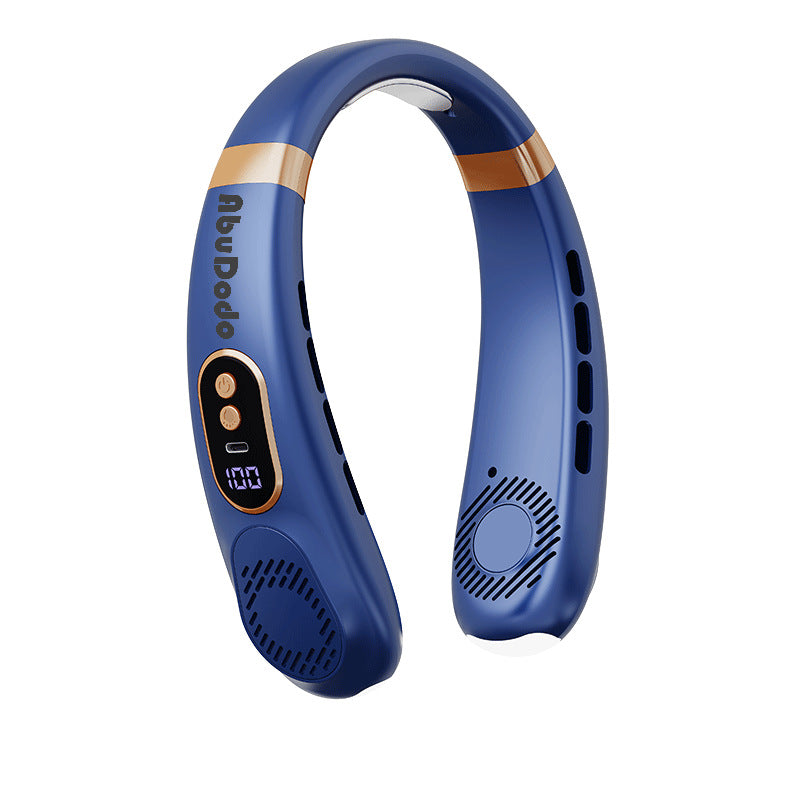 New USB-Charging Smart Bladeless Neck Fan