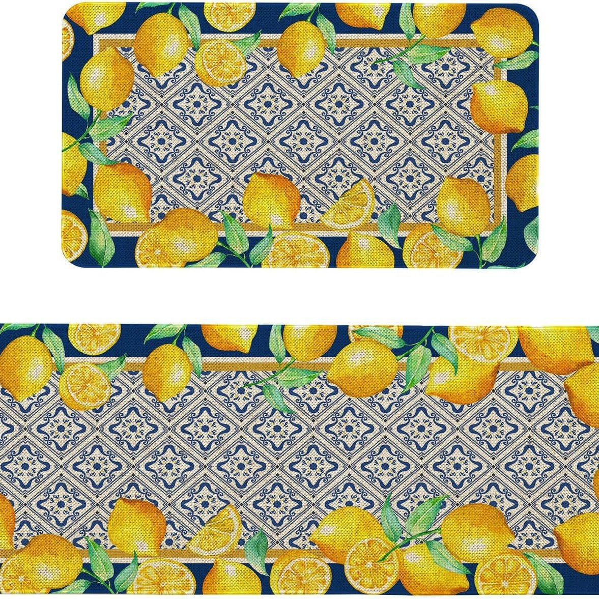 Retro-style Kitchen Floor Matstain-resistant Durable And Easy To Care For