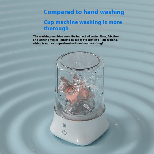 Portable Wireless Charging Automatic Mini Washing Machine