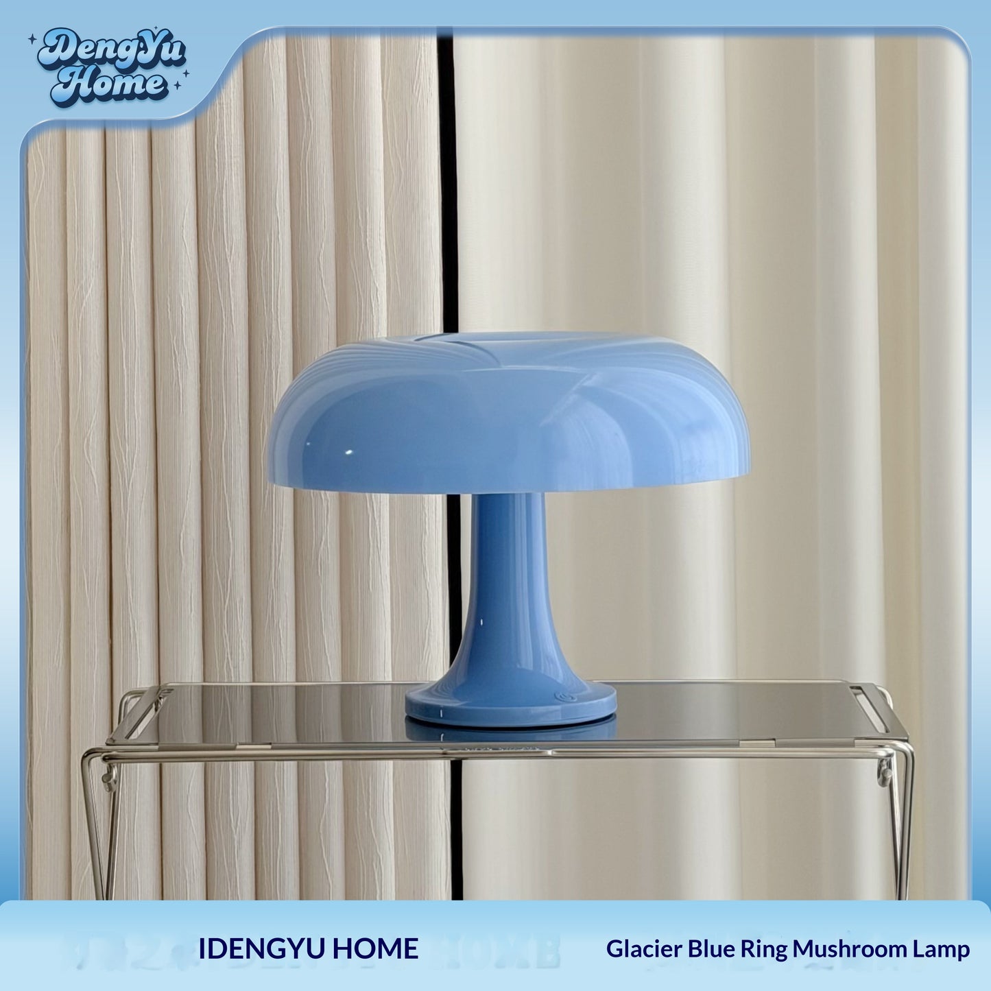 Decorative Charging Dimmable Ambiance Big Mushroom Table Lamp