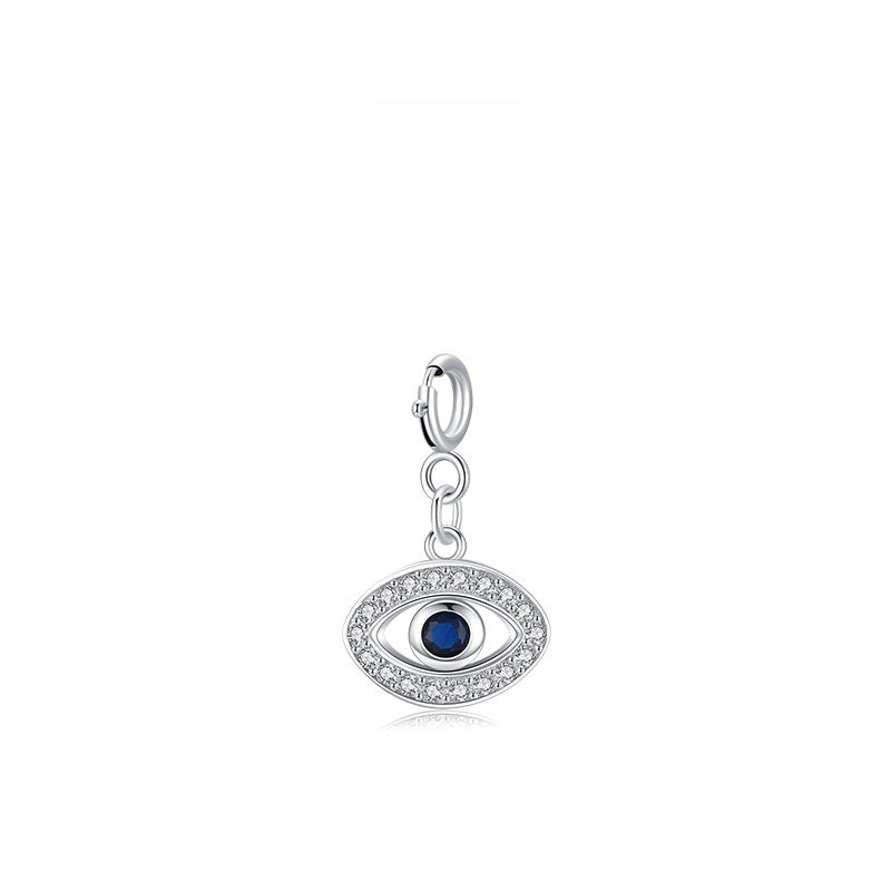 Sterling Silver Fashionable And Minimalist Pendant Korean-style Sweet And Adorable