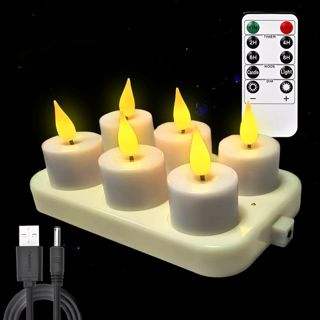 Remote Control Simulation Charging Of Ornaments