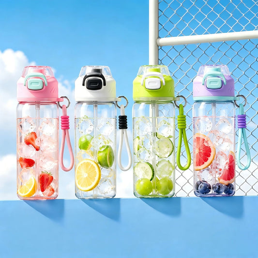 Fitness Portable Food-grade Plastic Water Bottle