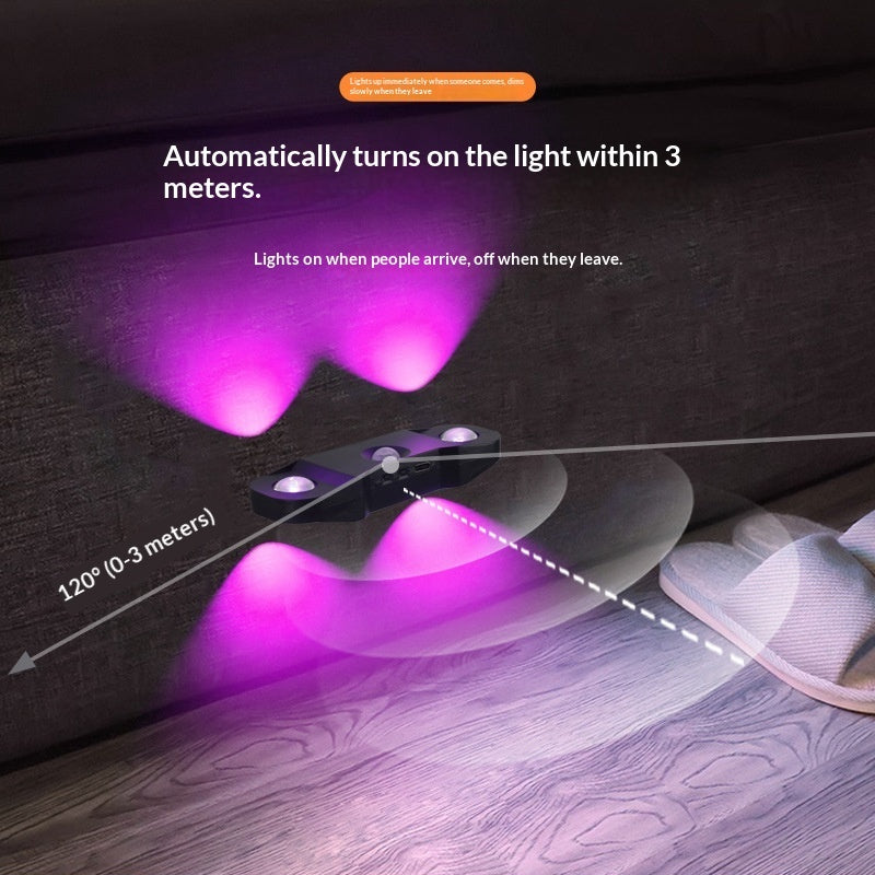 Wireless Magnetic Charging Ambient Wall Light
