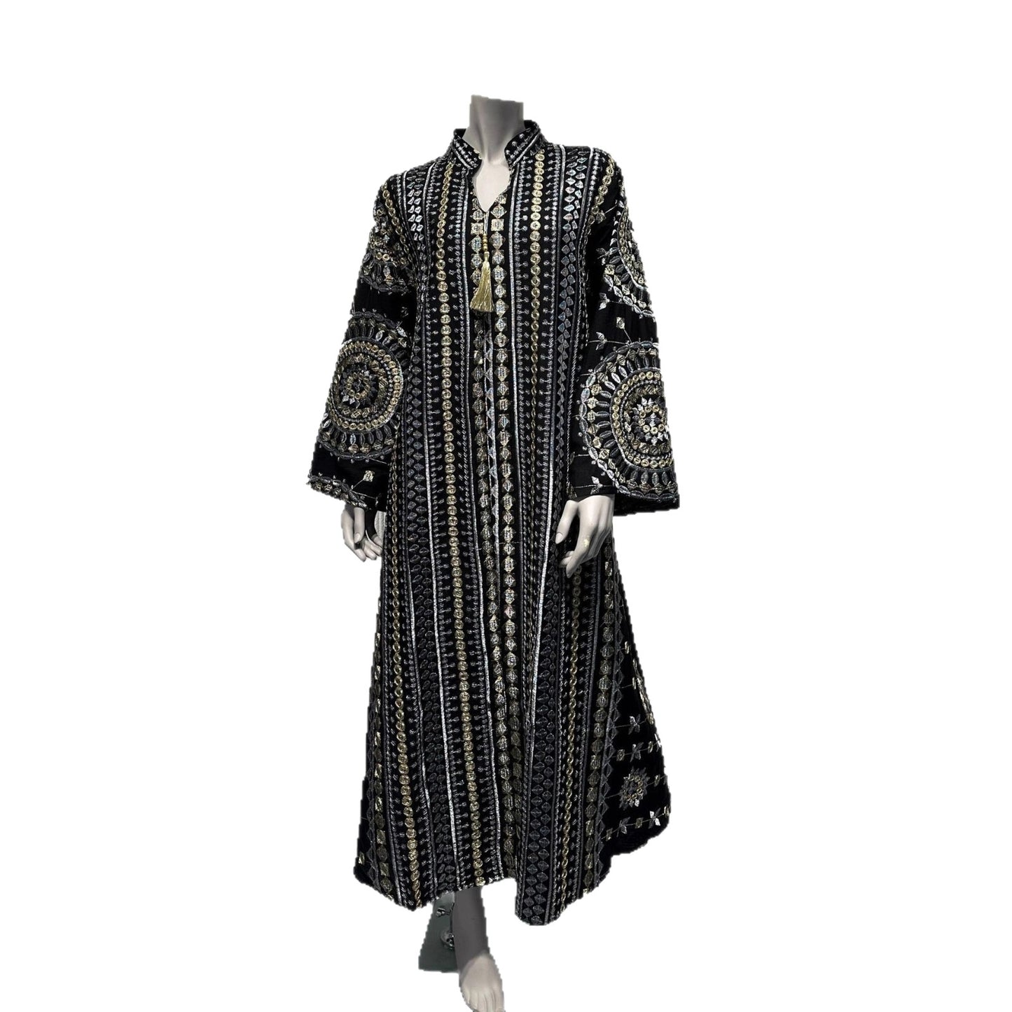 New Best-selling Robe-style Womens Dress With Embroidery