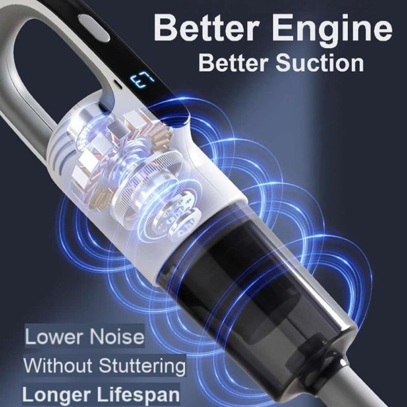Cordless Vacuum Cleaner, Up To 30Kpa And 30Mins Vacuum And Mop Combo For Home Hardwood Floor Pet Hair Carpet