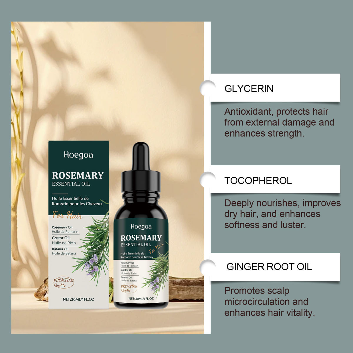 Rosemary Hair Care Gentle Nourishing Soft