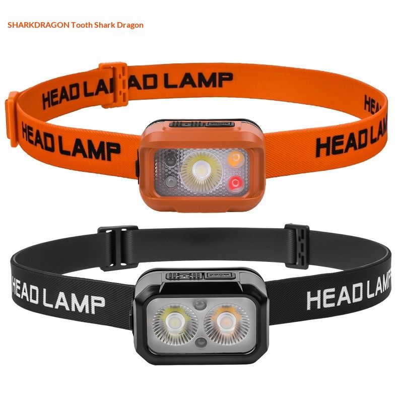 Cross-border New Three-light-source Induction Headlamp