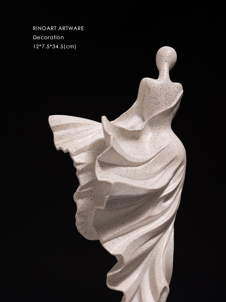 Artistic Sculpture Capturing The Beauty Of Women With A Textured Rock Finishperfect As A Home Decor Piece