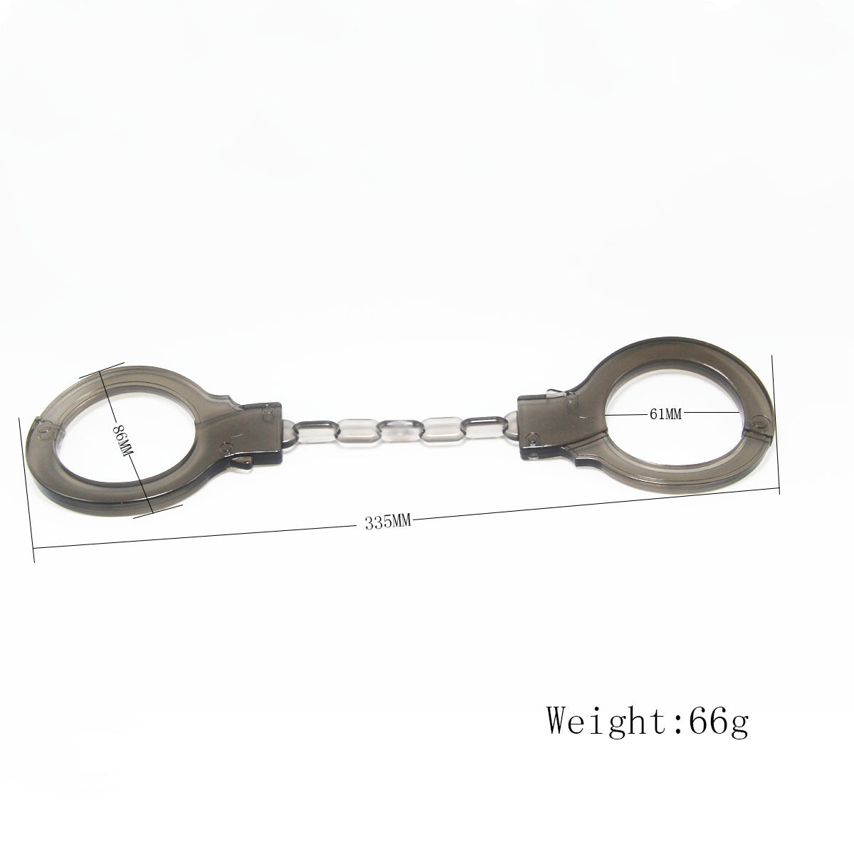 Adult Sex Toy Three-color Soft Silicone Foot And Hand Cuffs With Chain For Upper-body Restraint